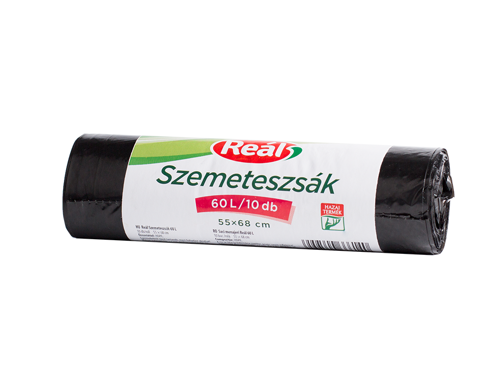 REÁL Szemeteszsák 60 l